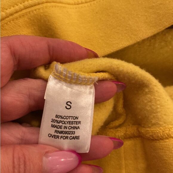 PLAYBOY Men's Crewneck Sweater in Vibrant Yellow, S - Picture 9 of 9